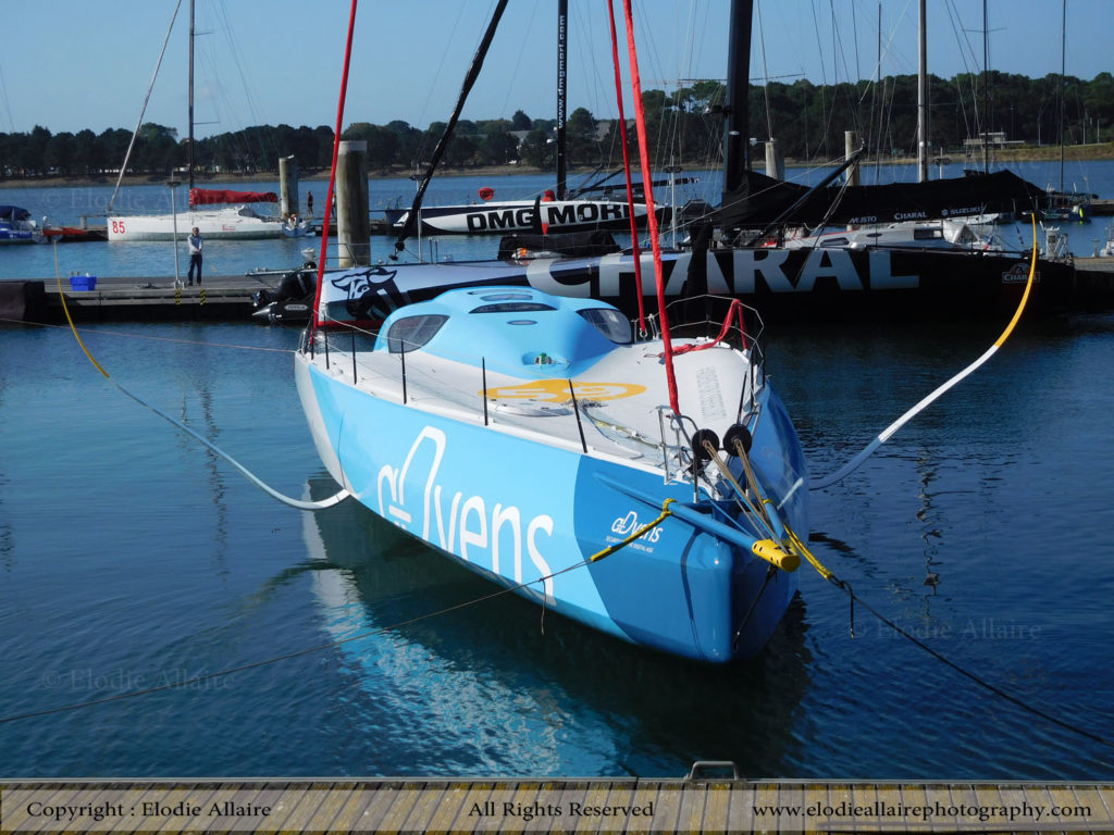 ADVENS IMOCA Elodie Allaire Photography